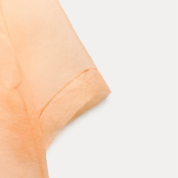 ZARA ORGANZA TOP SIZE M & MIDI SKIRT SIZE L - Picture 12 of 12